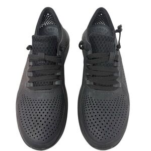 Crocs LiteRide Mens Size 11 black Sneakers shoes